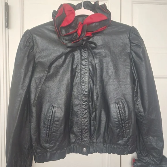 Marco Moroni Black 100% Leather Jacket.Made In Argentina. - Picture 3 of 12